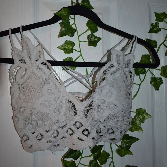 Lacy Francesca’s Bralette (In grey) - Picture 1 of 5